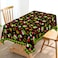 Hafangry Merry Christmas Tablecloth Buffalo Plaid Xmas Green Elf Winter Holiday Party Decoration Rectangular Kitchen Dining Room Home Decor 6084inches