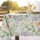 Benson Mills Floral SpringSummer Durable Heavyweight Fabric Indoor Outdoor Tablecloth Washable Table Cloth for Rectangle Tables PicnicPatio Table Covers 52 x 70 Rectangular Antonia