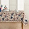 Horaldaily 4th of July Rectangular Tablecloth 60120 Inch Patriotic Memorial Day Blue Red Star Independence Day Washable Table Cover for Party Picnic Dinner Decor