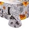 Walrus Heavy Duty Vinyl Tablecloth with Flannel Backing Waterproof OilProof Plastic Table Cloth StainResistant Wipeable Rectangle or Square Table Cover for Indoor and Outdoor Sunflower 52X70 Inch