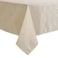 Wekwch Tablecloth Cream Jacquard Rectangle Table Cloth 54 X 84 Inch Water Resistant and Wrinkle Free Table Cover for OutdoorIndoorPartyWeddingDining Room