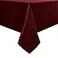 Wekwch Tablecloth Burgundy Jacquard Rectangle Table Cloth 54 X 84 Inch Water Resistant and Wrinkle Free Table Cover for OutdoorIndoorPartyWeddingDining Room