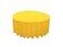 LA Linen Polyester Poplin Washable Round Tablecloth Stain and Wrinkle Resistant Table Cover 120 Fabric Table Cloth for Dinning Kitchen Party Holiday 120Inch Yellow Light TCpop120RLghtyellow399