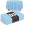 Exquisite 12Pack Premium Plastic Tablecloth 12Pack Premium Plastic Tablecloth 84in Round Table Cover Light Blue