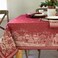 Benson Mills Engineered Jacquard Heavyweight Fabric Table Cloth Holiday Winter and Christmas Tablecloth Christmas Story 60 x 104 Rectangular