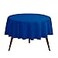 Gee Di Moda Tablecloth 108 Inch Round Tablecloths for Circular Table Cover in Royal Blue Washable Polyester Great for Buffet Table Parties Holiday Dinner More
