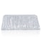Poise3EHome Silver Sequin Tablecloth 5072 Inch Rectangle Sparkly Fabric Table Cover Overlay for Birthday Wedding Party Christmas Holiday Baby Shower Decoration