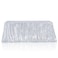 Poise3EHome Silver Sequin Tablecloth 5072 Inch Rectangle Sparkly Fabric Table Cover Overlay for Birthday Wedding Party Christmas Holiday Baby Shower Decoration
