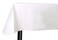 Yourtablecloth Heavy Duty Vinyl Rectangle or Square Tablecloth 6 Gauge Heavy Duty Tablecloth Flannel Backed Wipeable Tablecloth with Vivid Colors Many Sizes 52 x 90 White
