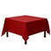 Gee Di Moda Square Tablecloth 85 x 85 Inch Red Table Cloth for Large Square or Round Tables Heavy Duty Washable Fabric for Buffet Table Holiday Party Dinner Wedding Baby Shower
