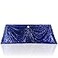 PartyDelight Sequin Tablecloth Navy Blue 90x156 Rectangle Shimmer Table Cloths Sparkle Glitter Wedding Banquet Decorations