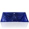 PartyDelight Sequin Tablecloth Navy Blue 90x156 Rectangle Shimmer Table Cloths Sparkle Glitter Wedding Banquet Decorations