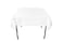 GEFEII Kitchen 54 inch Square Tablecloth Solid Polyester White Tablecloths for Wedding Party Restaurant Banquet Dining Buffet Table Picnic Decorations Square54x54 inch White