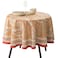 Maison d' Maison d Hermine Table Cloth Round Table 100 Cotton 63 Inches Fall Tablecloth Reusable Everyday Use for Thanksgiving Christmas Decorations Dining Farmhouse Party Kashmir Paisley