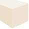 Lann's Linens Lanns Linens 8 Premium Fitted Tablecloth for 96 x 30 Rectangular Table WeddingBanquetTrade Show Polyester Cloth Fabric Cover Ivory