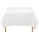Lann's Linens Lanns Linens 70 Square Premium Tablecloth for WeddingBanquetRestaurant Polyester Fabric Table Cloth White