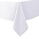 Biscaynebay Textured Fabric Tablecloths 52x70 Inches Rectangular White Water Resistant Tablecloths for Dining Kitchen Wedding and Parties etc Machine Washable