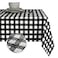 Obstal 100 Waterproof PVC Table Cloth OilProof SpillProof Vinyl Rectangle Tablecloth Wipeable Table Cover for Outdoor and Indoor UseBlack54 x 54 Inch