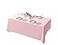 Surmente Pink Tablecloth 90 x 132inch Rectangular Polyester Table Cloth for Weddings Banquets or Restaurants