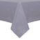 sancua 100 Waterproof Rectangle PVC Tablecloth 54 x 108 Inch Oil Proof Spill Proof Vinyl Table Cloth Wipe Clean Table Cover for Dining Tables Buffet Parties and Camping Grey