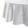Elrene Home Fashions Caiden Elegance Damask Waterproof Stain Wrinkle Resistant Fabric Tablecloth 60 x 84 Oval White