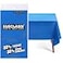 Eleclassi Royal Blue 12 Pack Premium Disposable Plastic Tablecloth 54 x 108 Inch Waterproof Disposable Tablecloth for Rectangle Tables Up to 8 Feet in Length Plastic Table Cloth Disposable