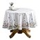 Maison d' Maison d Hermine Table Cloth Round Table 100 Cotton 69 Round Inches Tablecloth Reusable Decorative for Dining Kitchen Room Farmhouse Party Home Hotel Restaurant Spring Summer Printemps