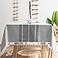 Oubonun Tablecloths for Rectangle Tables Cotton Linen Waterproof Farmhouse Table Cloth with Boho Tassels Wrinkle Free Wipeable Washable for Kitchen Dining 55x102 810 Seats
