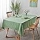 maxmill Jacquard Tablecloth Damask Design Water Resistance Antiwrinkle Heavy Weight Soft Table Cloth for Buffet Banquet Parties Event Holiday Dinner Rectangle 60 x 84 Inch Taupe
