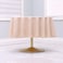 Kadut Beige Tablecloth 90 Inch Round Tablecloths for Circular Table Cover in Beige Washable Polyester Great for Buffet Table Parties Holiday Dinner More