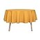 sancua Round Tablecloth 70 Inch Water Resistant Spill Proof Washable Polyester Table Cloth Decorative Fabric Table Cover for Dining Tables Buffet Parties and Camping Gold