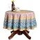 Maison d' Maison d Hermine Table Cloth Round Table 100 Cotton 63 Round Inches Tablecloth Reusable Decorative for Dining Kitchen Room Farmhouse Party Home Hotel Restaurant Spring Summer Marquise