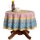 Maison d' Maison d Hermine Table Cloth Round Table 100 Cotton 63 Round Inches Tablecloth Reusable Decorative for Dining Kitchen Room Farmhouse Party Home Hotel Restaurant Spring Summer Marquise