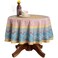 Maison d' Maison d Hermine Table Cloth Round Table 100 Cotton 63 Round Inches Tablecloth Reusable Decorative for Dining Kitchen Room Farmhouse Party Home Hotel Restaurant Spring Summer Marquise