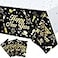 Sumind 3 Pieces 2026 Happy New Year Table Covers 54 x 108 Inch Tablecloth Plastic Disposable Black and Gold Table Covers Banner for Happy 2026 New Year Party Theme Decorations Supplies