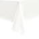 Romanstile Rectangle Vinyl Tablecloth100 Waterproof Heavy Duty Oil Spill Proof Stain Resistant Plastic PU Table Cover with Flannel Backing for Kitchen Dining Flower Ivory White 60 x 102