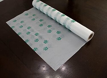 Mujeza Al Mujeza Plastic Table Cover Roll 328FT 100M Easy to Cut 100 Pieces Plastic Tablecloth Roll for Parties Events Table Cloth Disposable Easy Cleanup
