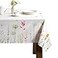 Maison d' Maison d Hermine Table Cloth Rectangle Table 100 Cotton 70 x 140 Inches Tablecloth Reusable Decorative for Dining Kitchen Room Farmhouse Party Home Hotel Restaurant Spring Summer Botanical F