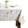 Maison d' Maison d Hermine Table Cloth Rectangle Table 100 Cotton 70 x 140 Inches Tablecloth Reusable Decorative for Dining Kitchen Room Farmhouse Party Home Hotel Restaurant Spring Summer Botanical F