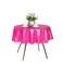 JYFLZQ Fuchsia Sequin Tablecloth 50 Small Round Sparkly Drape Table Cloths Table Cover Overlay for Wedding Birthday Party Baby Bridal Shower