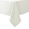Biscaynebay Textured Fabric Tablecloths 52x70 Inches Rectangular Ivory Water Resistant Tablecloths for Dining Kitchen Wedding Parties etc Machine Washable
