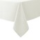 Biscaynebay Textured Fabric Tablecloths 52x70 Inches Rectangular Ivory Water Resistant Tablecloths for Dining Kitchen Wedding Parties etc Machine Washable