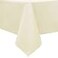 sancua 100 Waterproof Rectangle PVC Tablecloth 60 x 84 Inch Oil Proof Spill Proof Vinyl Table Cloth Wipe Clean Table Cover for Dining Tables Buffet Parties and Camping Beige
