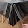 Obstal Clear Plastic Tablecloth 60 x 84 Inch 100 Waterproof OilProof SpillProof Vinyl PVC Table Cloth Wipeable Rectangle Tablecloth Protector for Dining Table Outdoor and Indoor Uses Clear