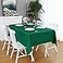FOLINS&HOME FOLINSHOME Green Rectangle Tablecloth 60 x 102 Wrinkle Free Waterproof Polyester Table Cloths Spillproof Heavy Duty Washable Table Cover for Party Indoor and OutdoorOblongRectangular