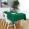 FOLINS&amp;HOME FOLINSHOME Green Rectangle Tablecloth 60 x 84 Wrinkle Free Waterproof Polyester Table Cloths Spillproof Heavy Duty and Washable Table Cover for Party Indoor and OutdoorOblongRectangular