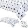 Amorezz 3 Pack Plastic Puppy Paw Patrol Print Tablecloth Large Size Disposable Rectangular Table Covers for Dog Themed Birthday Party Supplies Dog Lover Dining Room Kitchen Decor 2ML