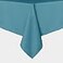 sancua Rectangle Tablecloth 70 x 90 Inch Stain and Wrinkle Resistant Washable Polyester Table Cloth Decorative Fabric Table Cover for Dining Tables Buffet Parties and Camping Teal