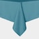 sancua Rectangle Tablecloth 70 x 90 Inch Stain and Wrinkle Resistant Washable Polyester Table Cloth Decorative Fabric Table Cover for Dining Tables Buffet Parties and Camping Teal