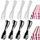 Riakrum Table Bungees Tablecloth Strap Elastic Adjustable Tablecloth Band Bungee Cord to Hold Down Table Cloth Cover for Outdoor Picnic Kitchen Camping Wedding Party8 PcsNormal Size